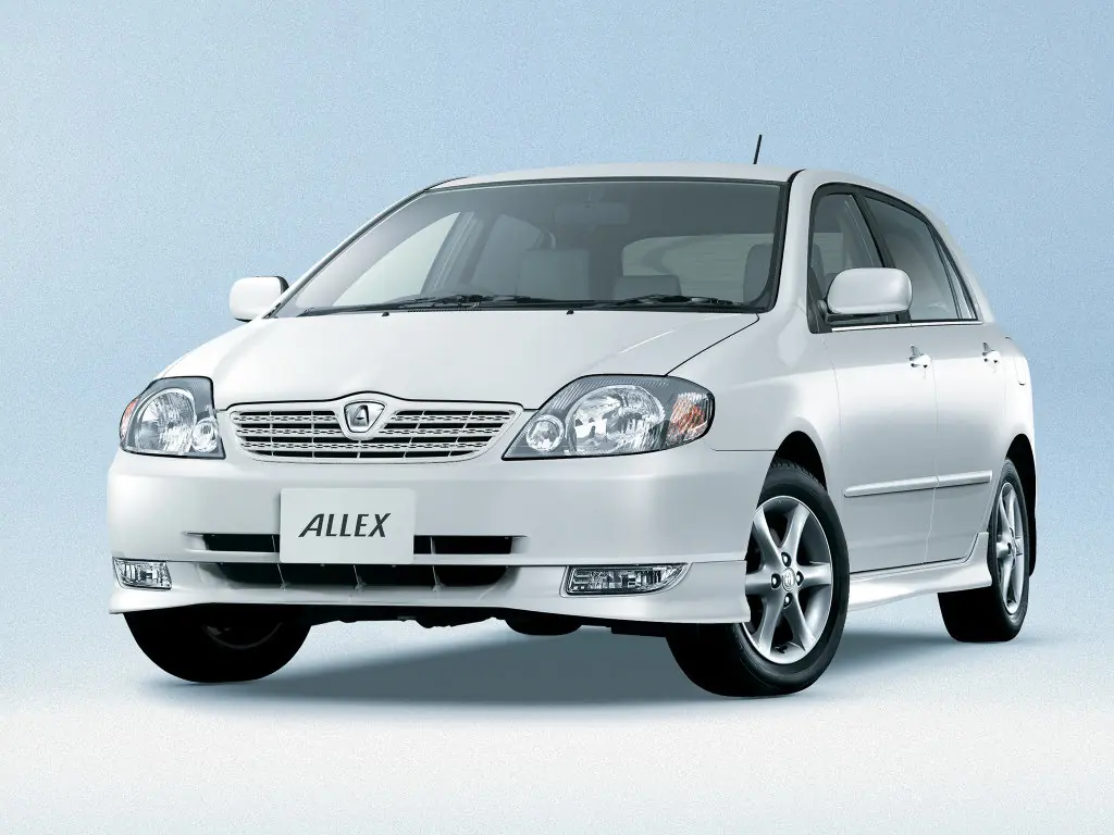 Toyota Allex (NZE121, NZE124, ZZE123) 1 поколение, хэтчбек 5 дв. (01.2001 - 08.2002)